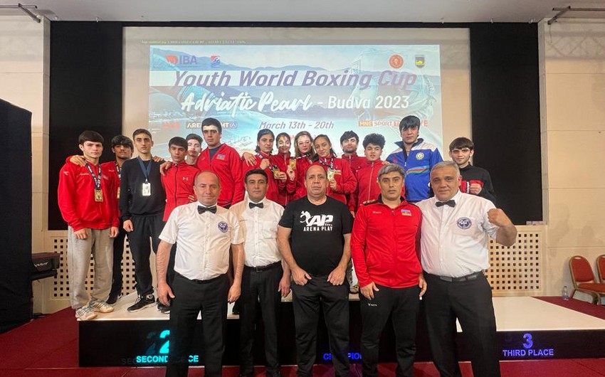 Young Azerbaijani boxers win six medals in Youth World Boxing Cup