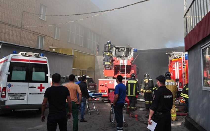 Самолет с 14 погибшими при пожаре в московской типографии прибыл в Киргизию
