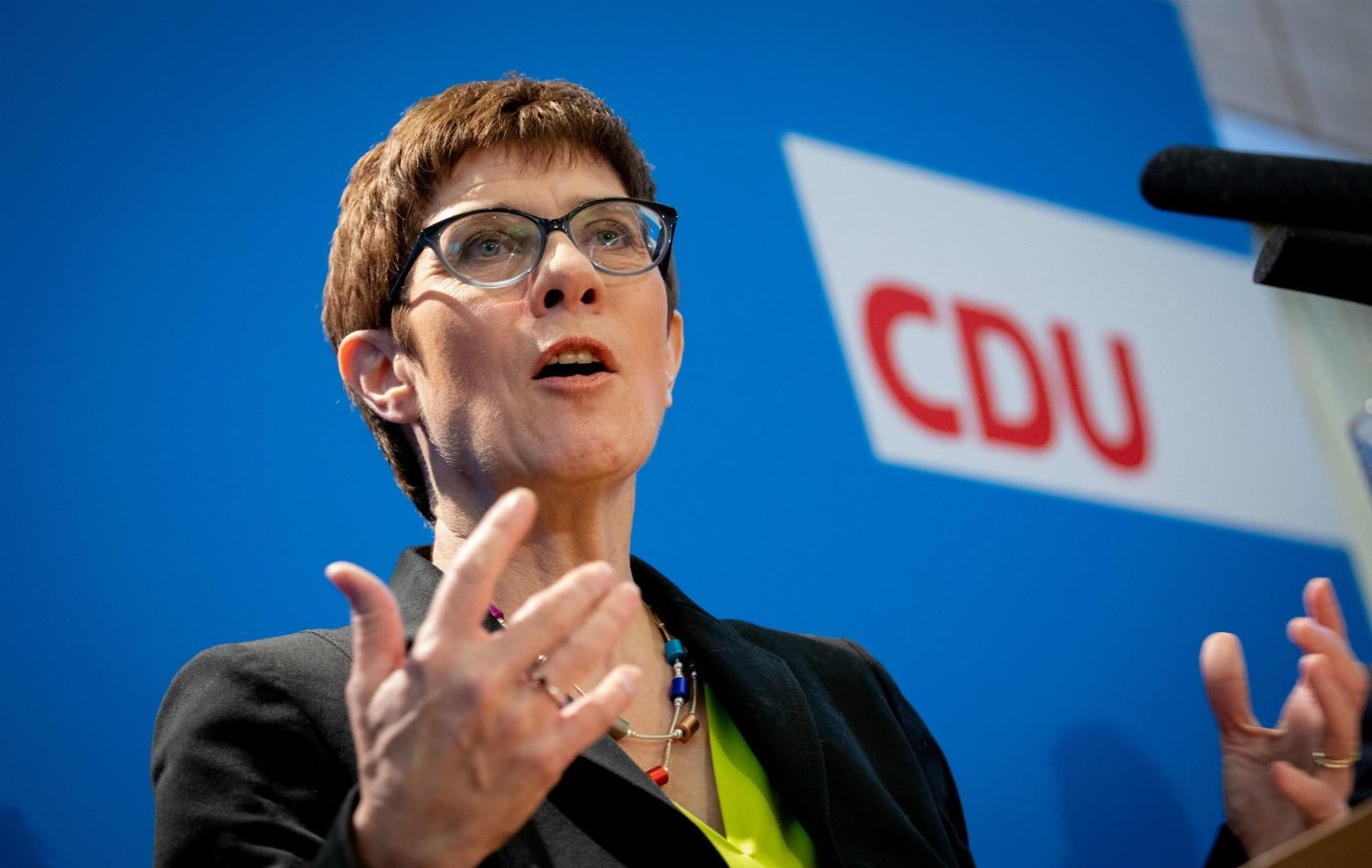 Leader of Merkel's CDU appointed German defense minister | Report.az