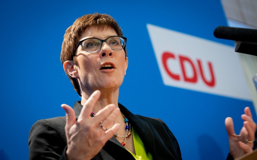 Leader of Merkel's CDU appointed German defense minister