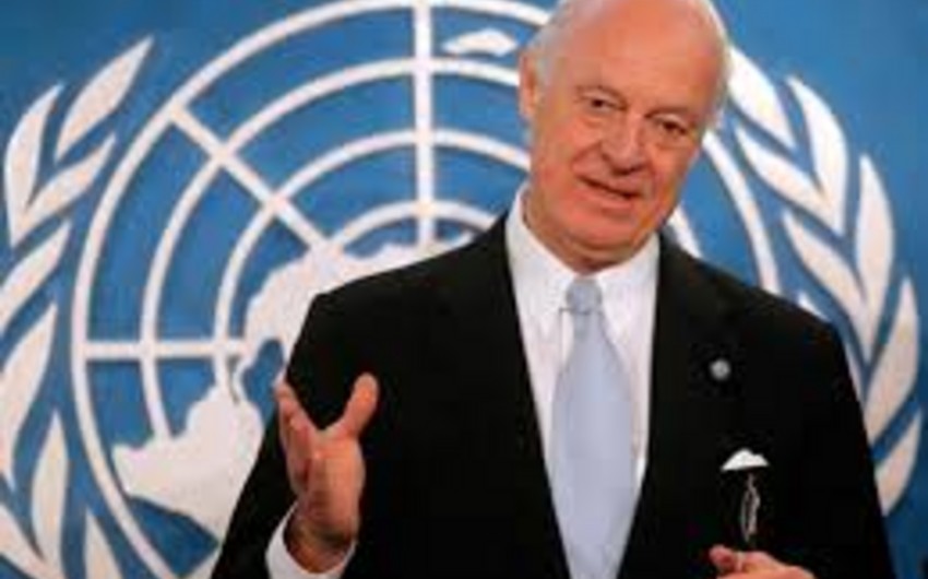 Спецпосланник ООН по Сирии провел встречу с первым замглавы МИД Турции