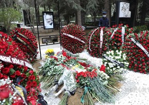 Рустам Ибрагимбеков похоронен на I Аллее почетного захоронения