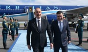 President of Azerbaijan Ilham Aliyev arrives in Kazakhstan