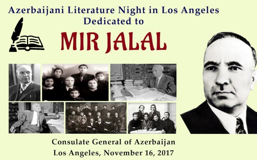 Azerbaijani writer Mir Jalal’s literary legacy presented in Los Angeles