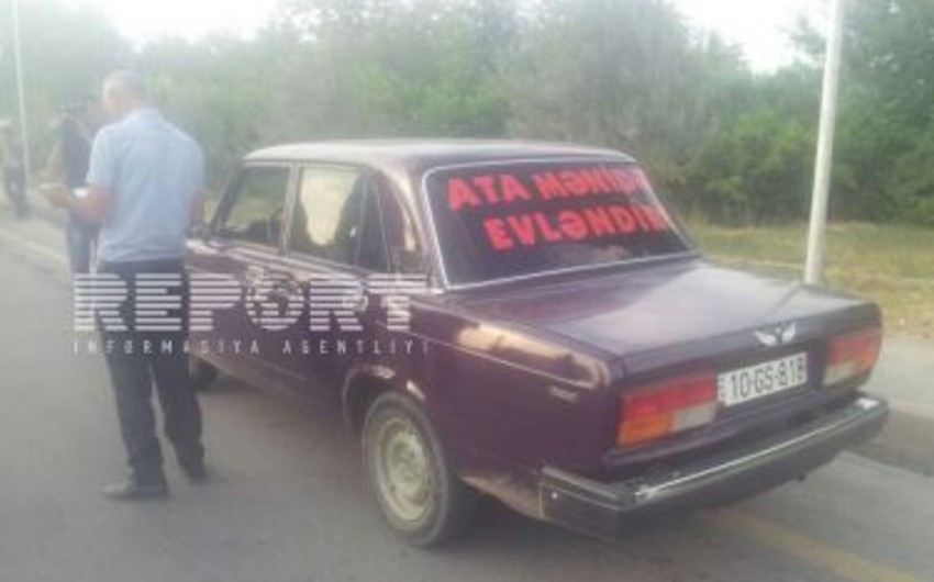 Оштрафован водитель, написавший лозунг на своем автомобиле - ФОТО