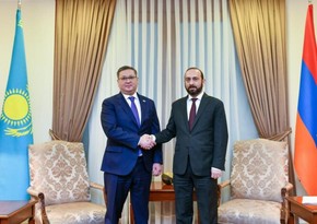 Foreign ministers of Armenia, Kazakhstan meet in Almaty