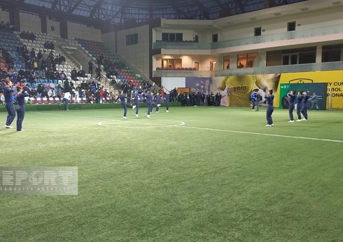 Состоялась церемония открытия турнира по мини-футболу, посвященного памяти Гейдара Алиева