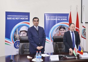 Romanian Ambassador visits Baku Higher Oil School