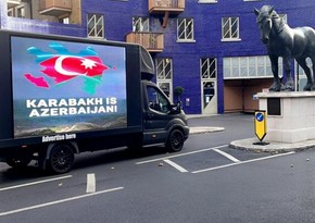 Londonda Zəfər Günü münasibətilə aksiya təşkil olunub