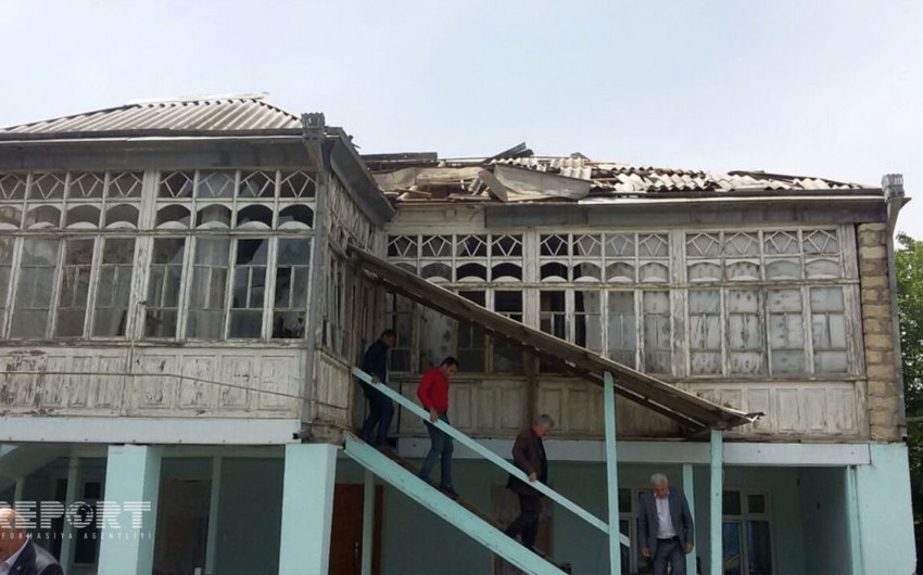 Дома, разрушенные в Тертерском районе, будут восстановлены за государственный счет - ФОТО - ВИДЕО