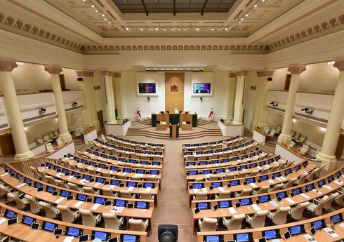 Gürcüstan parlamenti bu gün “Xarci təsirin şəffaflığı