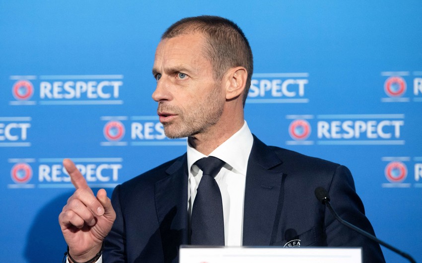 UEFA prezidenti növbəti dəfə Superliqada qalan klublara xəbərdarlıq etdi