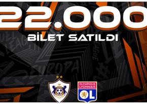 Qarabağ - Lion oyununa 22000 bilet satılıb