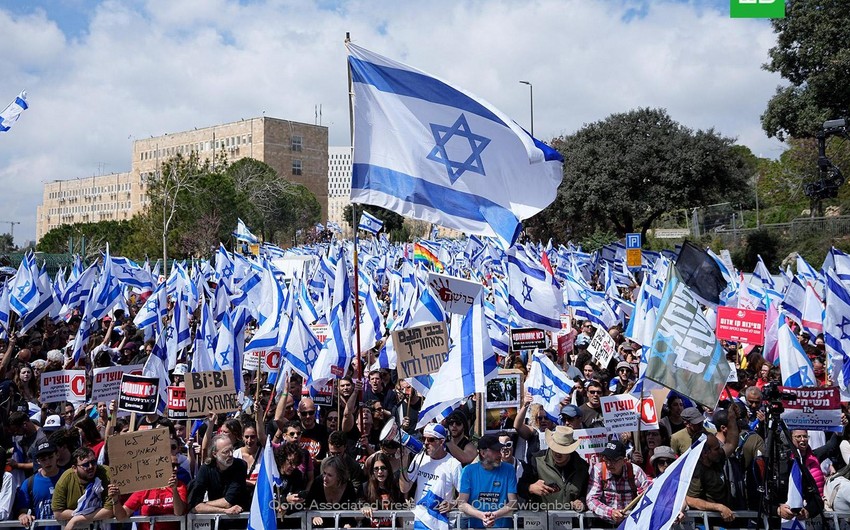 Протестующие против судебной реформы перекрыли главный въезд в Иерусалим