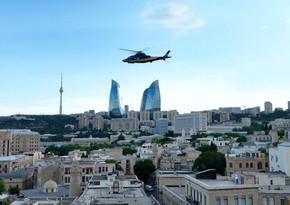 Helicopter of ASG Helicopter Services involved in professional aerial shooting of Formula 1 for first time – VIDEO 