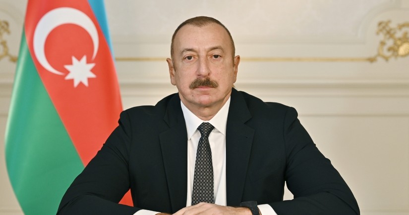 Azərbaycan Prezidenti Çin liderinə başsağlığı verib
