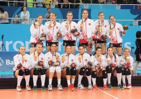 ​Турецкие волейболистки стали чемпионками I Европейских игр