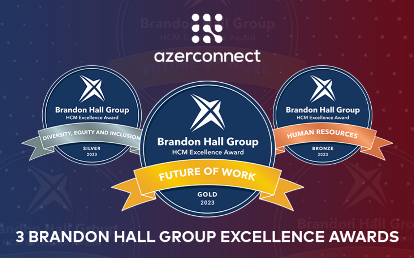 Azerconnect nüfuzlu Brandon Hall Group Mükəmməllik Mükafatına layiq görülüb 