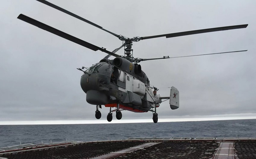Rusiya FTX-nin helikopteri qəzaya uğrayıb