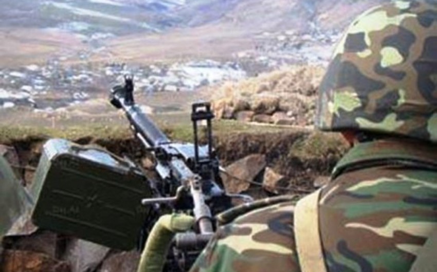 Armenians violated ceasefire 12 times using large caliber machine guns