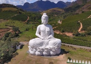Braziliyada nəhəng Budda heykəli ucaldılıb
