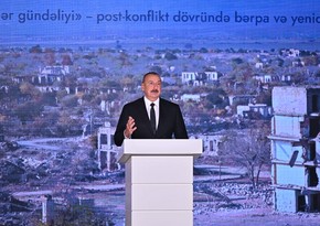 President: International community turned a blind eye on humanitarian catastrophe of Azerbaijani people