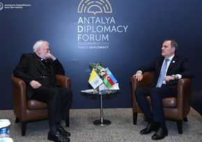 Azerbaijani FM meets with Holy See's Secretary for Relations with States 