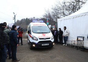 ICRC vehicles and ambulances pass freely through Khankandi-Lachin road again - VIDEO