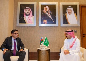 Azerbaijani, Saudi sports ministers meet