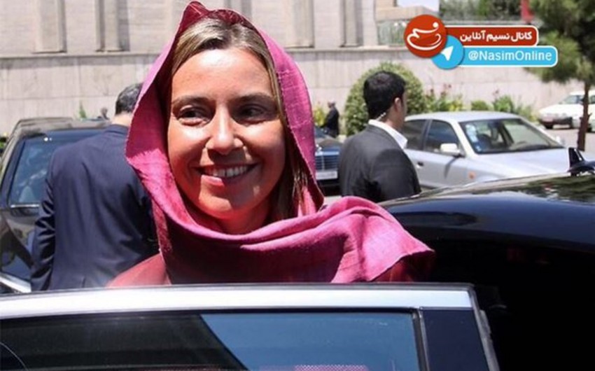 EU High Representative arrived in Iran - PHOTO