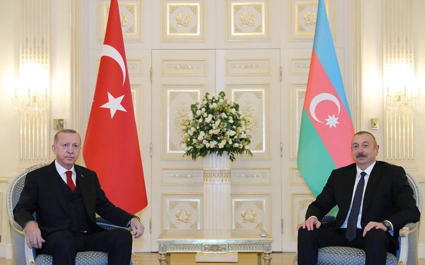 Presidents of Azerbaijan, Turkey had one-on-one meeting