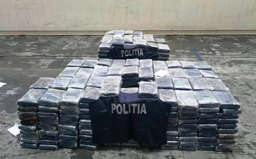 ​Rumıniyanın Konstanta limanında 2,5 ton kokain aşkarlanıb