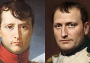 Napoleon Bonapartın fotoportreti yaradıldı