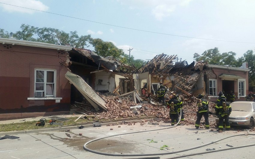 Не менее 10 человек пострадали в Денвере в результате взрыва газа в жилом доме