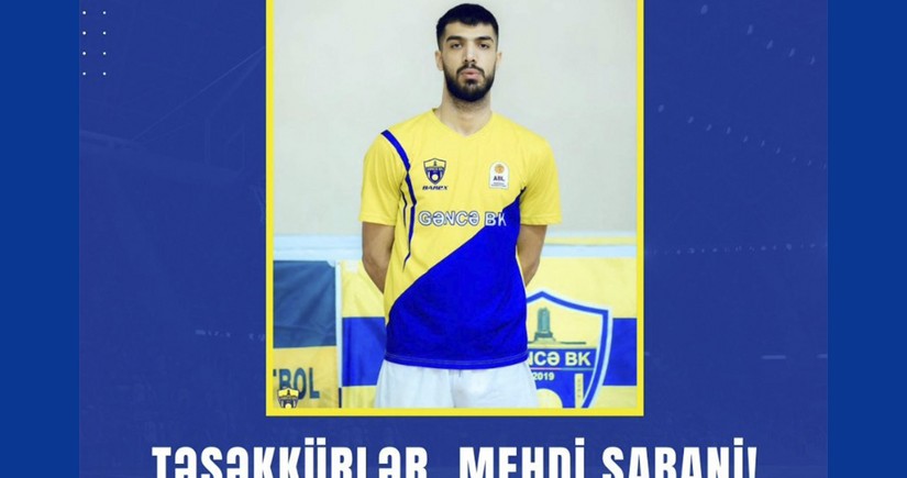 Gəncə daha bir basketbolçusu ilə vidalaşıb