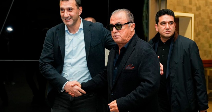 Tanınmış türkiyəli mütəxəssis Fatih Terim Bakıya gəlib