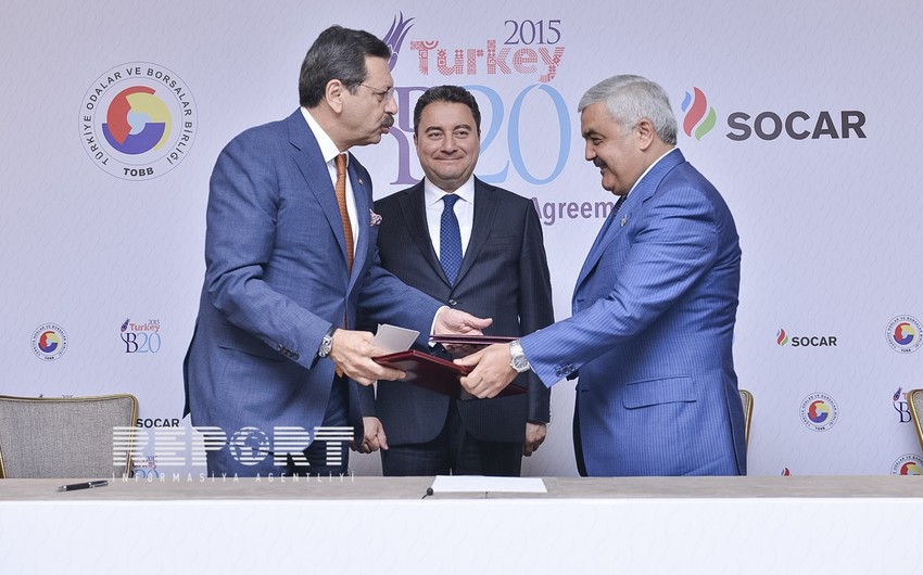 ​Между SOCAR и Союзом торговых палат и товарных бирж Турции подписан контракт