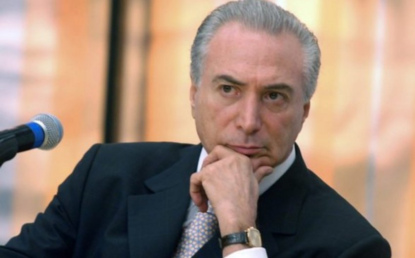 Мишел Темер официально приступил к исполнению обязанностей президента Бразилии