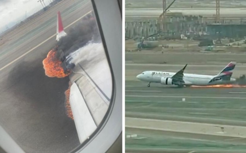 В Перу загоревшийся на взлетной полосе самолет столкнулся с пожарной машиной, есть жертвы