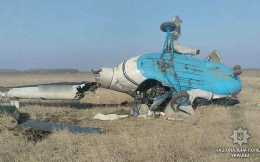 Вертолет Ми-2 разбился в Полтавской области Украины