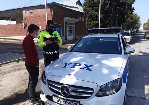 Дорожная полиция провела рейды в городах и районах Азербайджана 
