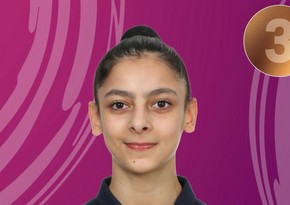 Azərbaycanın bədii gimnastı Rumıniyada keçirilən 23-cü İrina Deleanu Cupda medal qazanıb