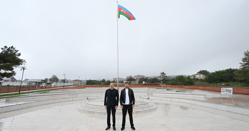 Flag Square inaugurated in Shusha