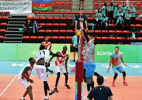 Конья-2021: Волейболисты сборной Азербайджана победили команду Судана