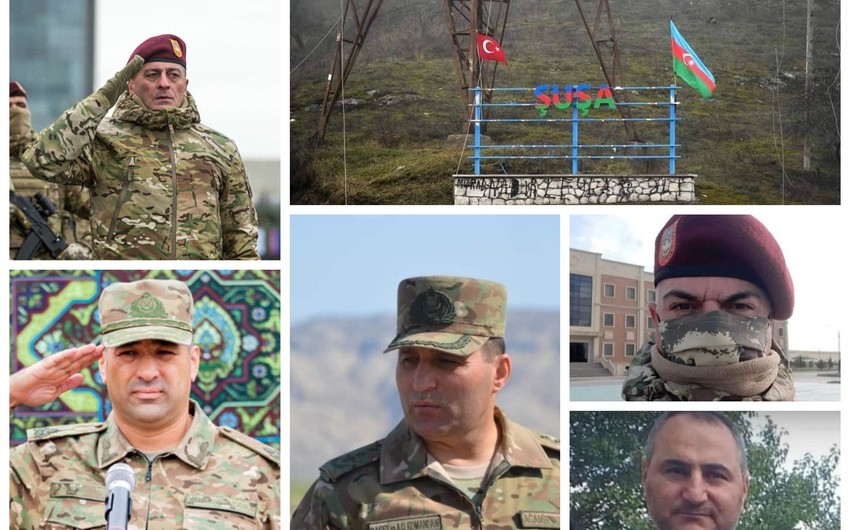 Five generals awarded medal for Liberation of Shusha