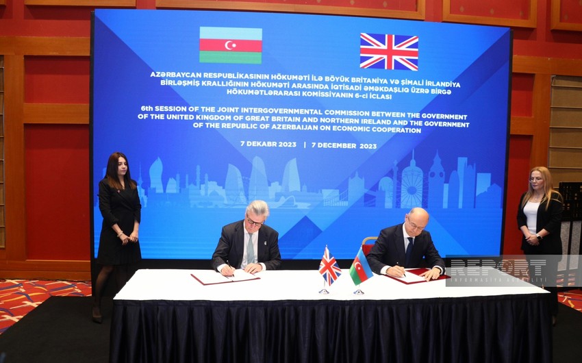 Azerbaijani, UK companies ink agreement