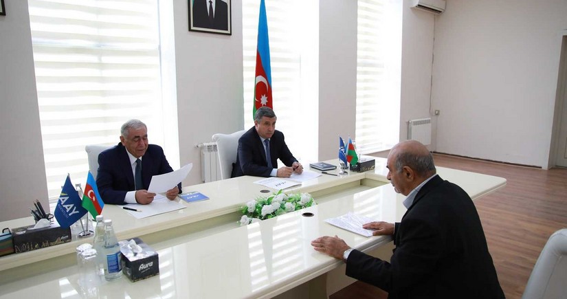 Saleh Məmmədov Masallıda vətəndaşları qəbul edib