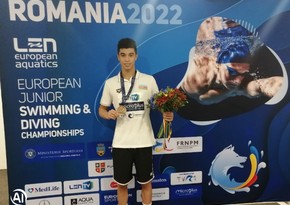 European Championship: Azerbaijani swimmer achieves historic success