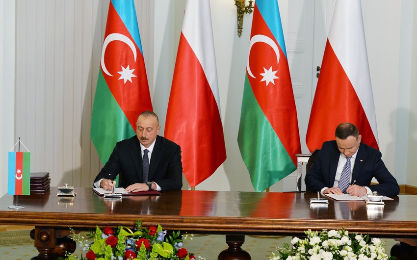 Azerbaijan-Poland documents signed