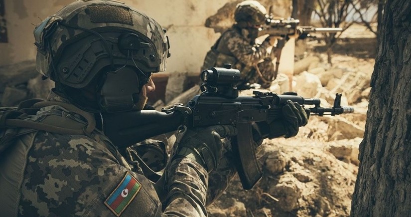 Azerbaijani Army takes necessary local control measures in north of Lachin road